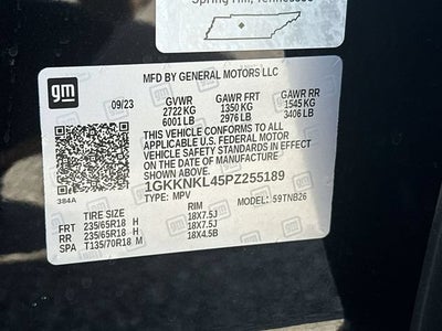 2023 GMC Acadia SLE