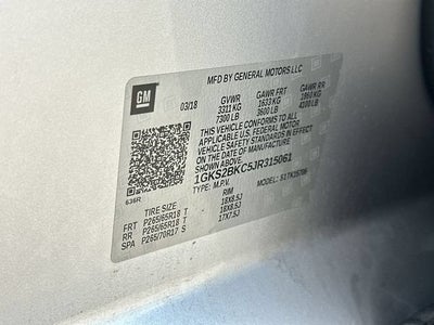 2018 GMC Yukon SLT