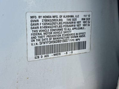 2013 Honda Pilot EX-L