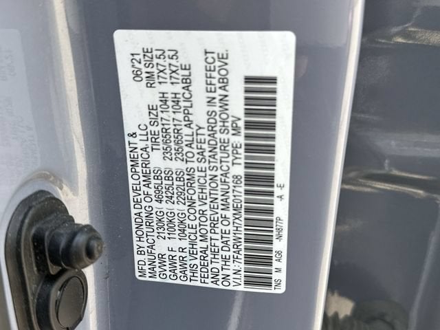 2021 Honda CR-V 2WD Special Edition