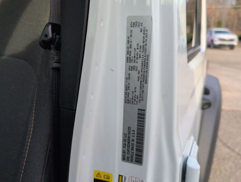 2024 Jeep Wrangler 4-Door Sport S 4x4