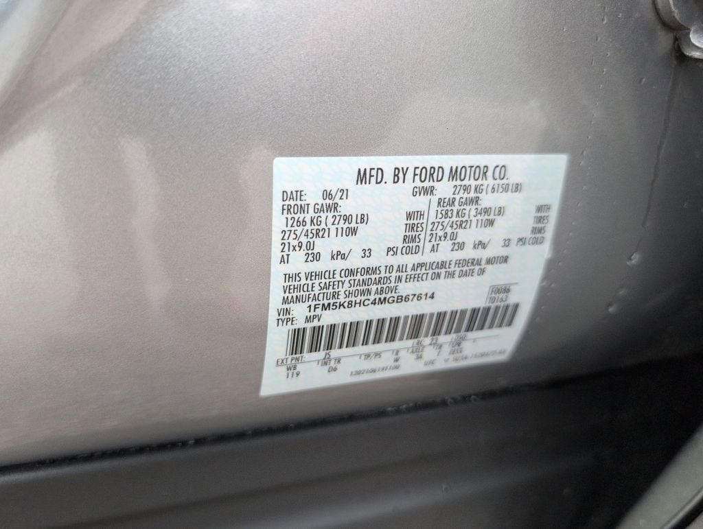 2021 Ford Explorer Platinum