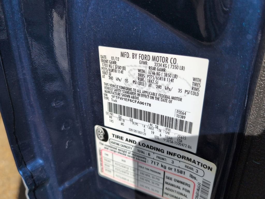 2012 Ford F-150 XL