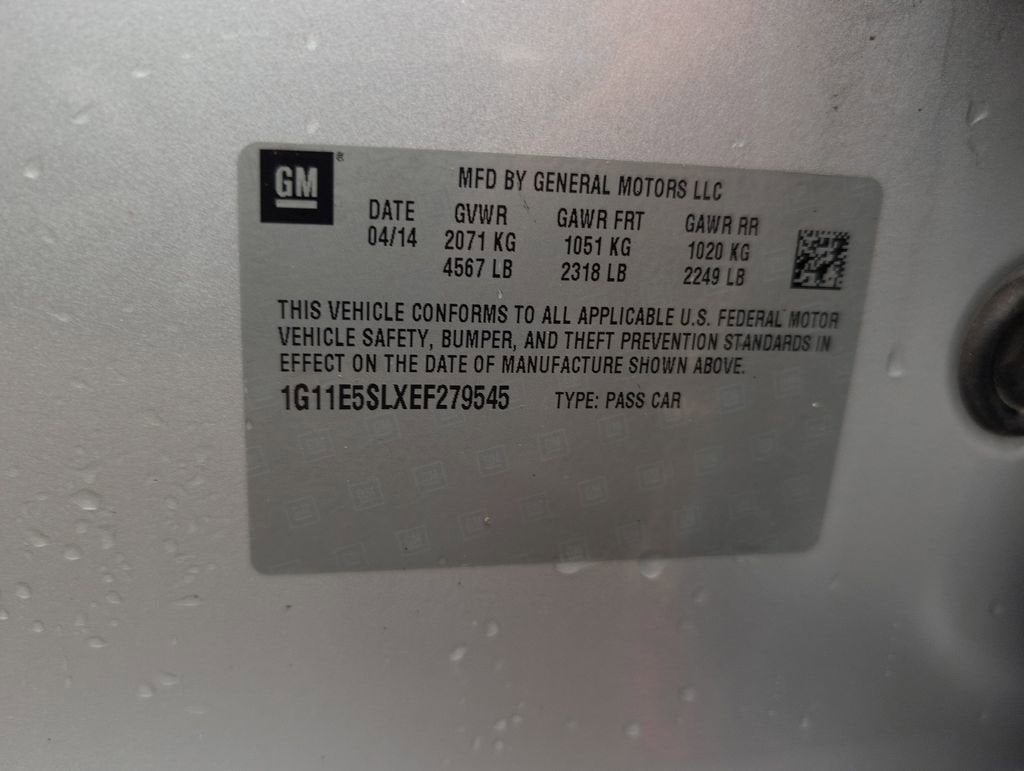 2014 Chevrolet Malibu LT
