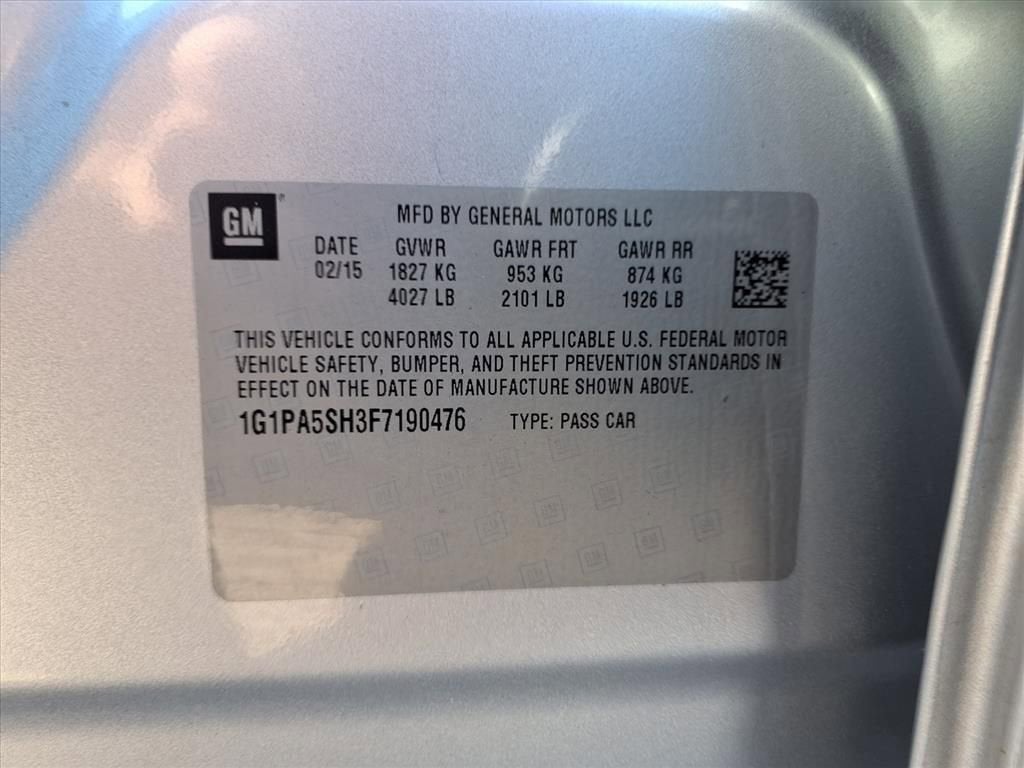 2015 Chevrolet Cruze LS