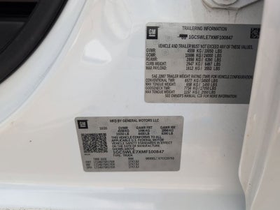 2021 Chevrolet Silverado 2500 HD Work Truck