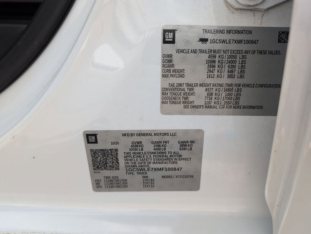 2021 Chevrolet Silverado 2500 HD Work Truck