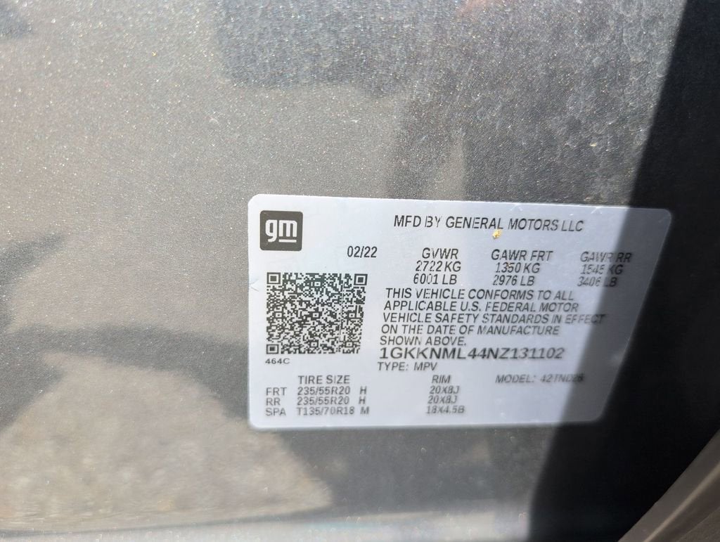 2022 GMC Acadia SLT