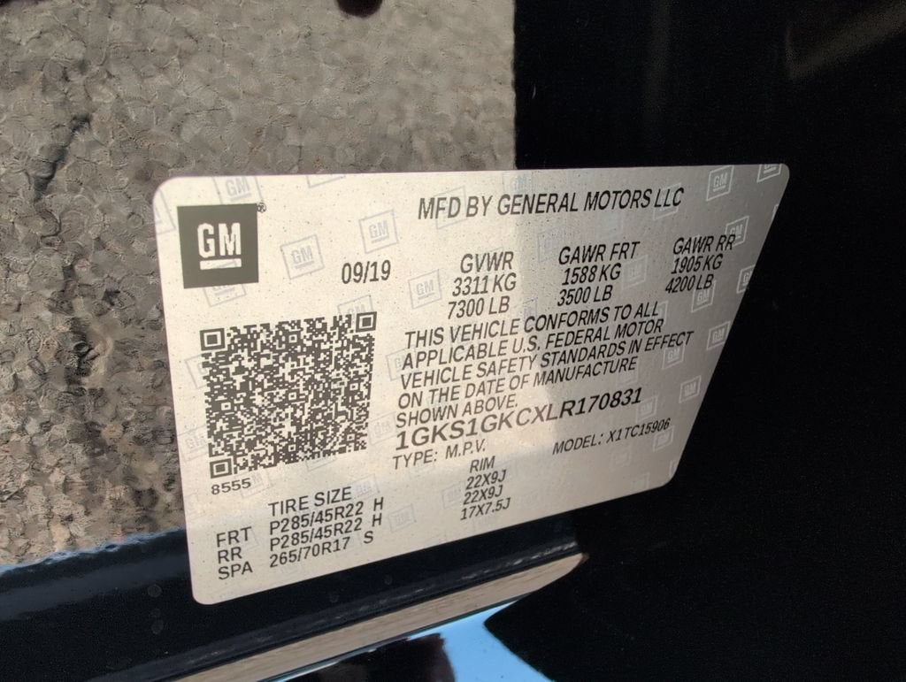 2020 GMC Yukon XL SLT