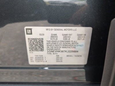 2019 Chevrolet Traverse LT Leather