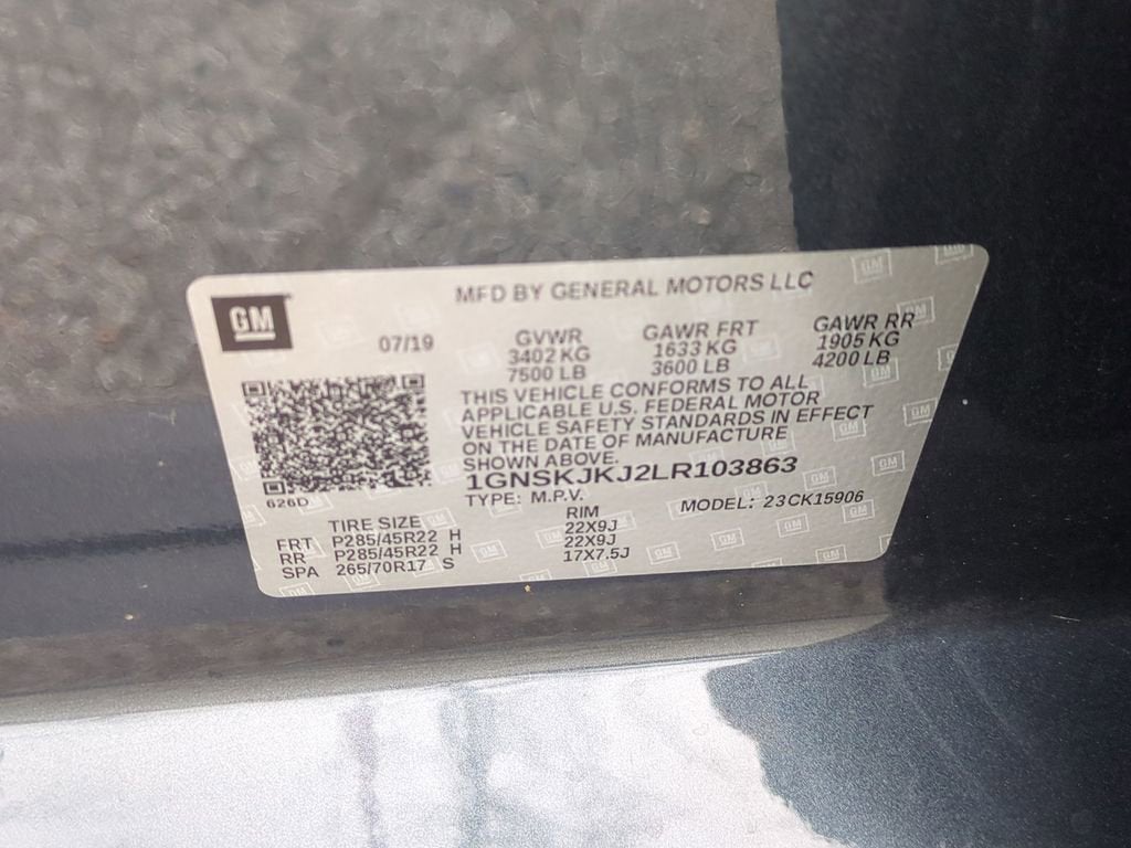 2020 Chevrolet Suburban Premier