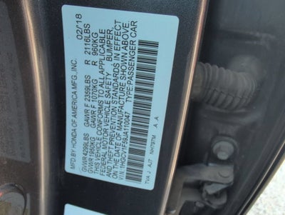 2018 Honda Accord EX-L