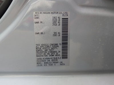 2024 Nissan Altima SR FWD