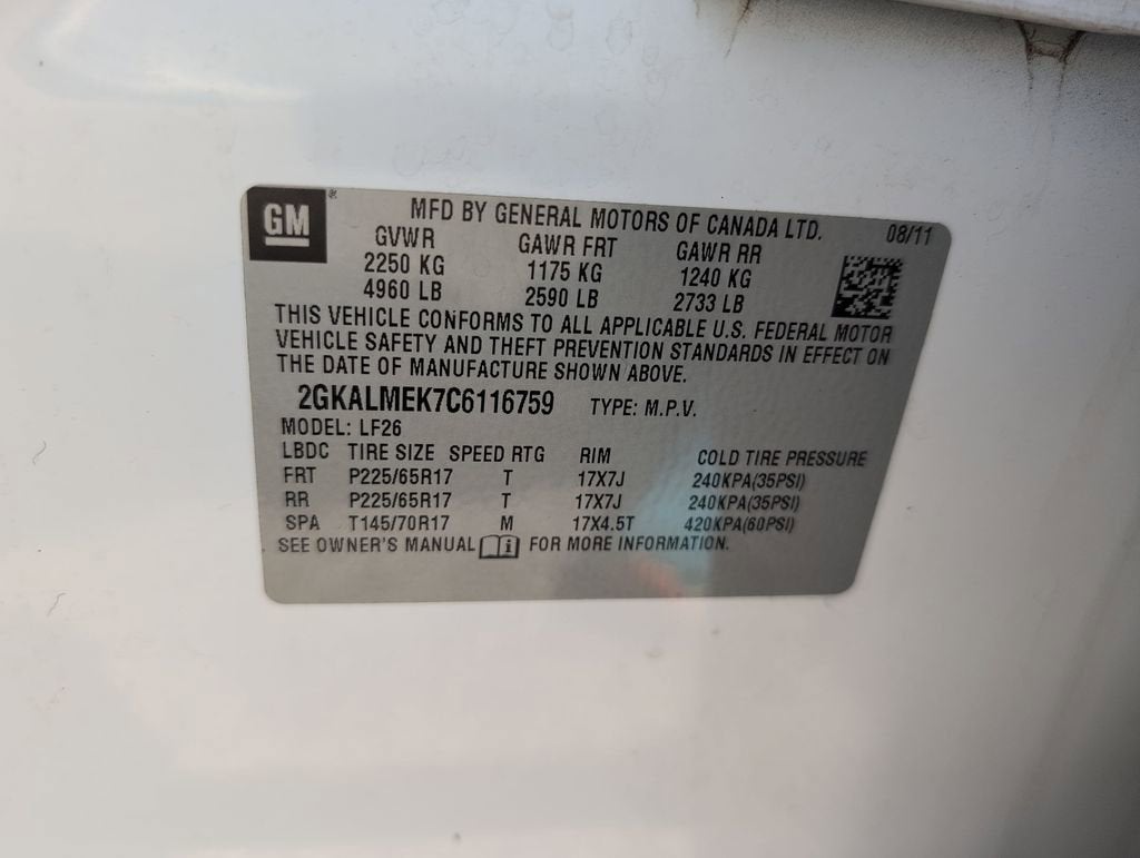 2012 GMC Terrain SLE-1