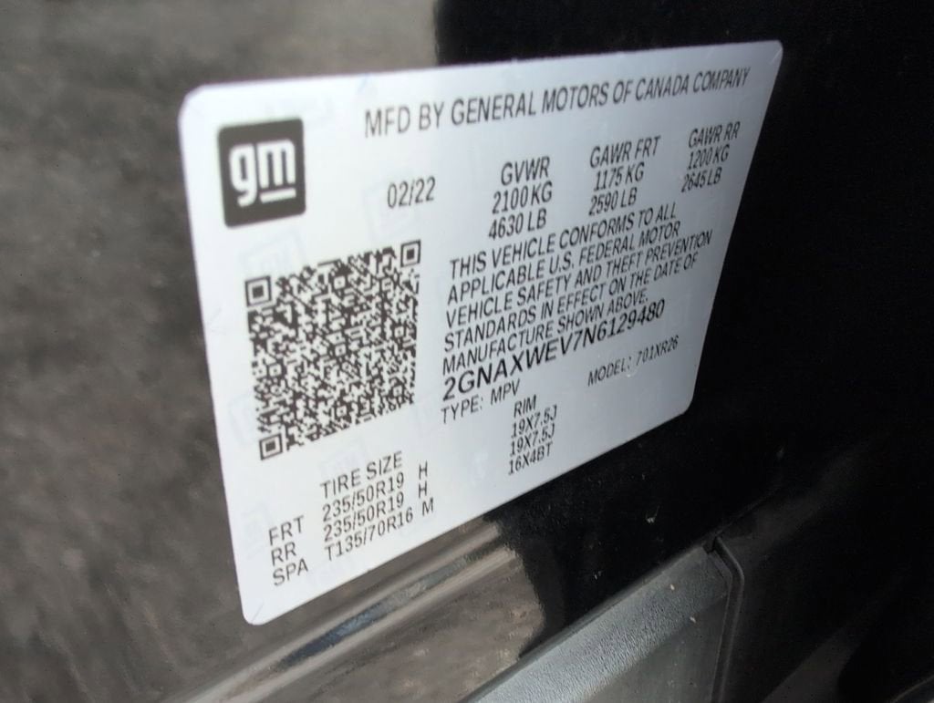 2022 Chevrolet Equinox RS