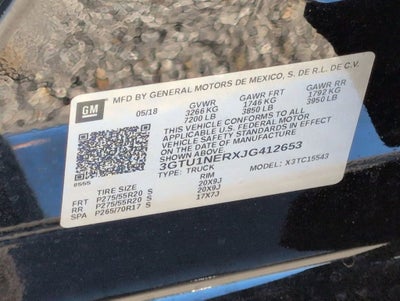 2018 GMC Sierra 1500 SLT