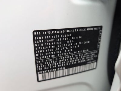 2023 Volkswagen Tiguan 2.0T SEL R-Line