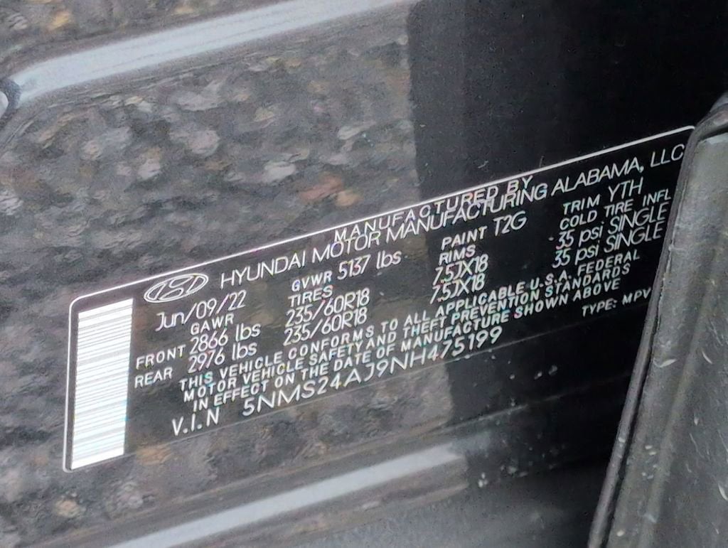 2022 Hyundai Santa Fe SEL