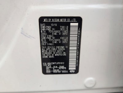 2020 INFINITI QX80 LUXE