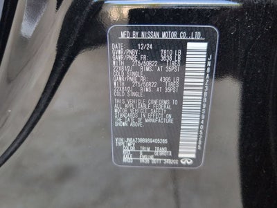 2025 INFINITI QX80 LUXE AWD