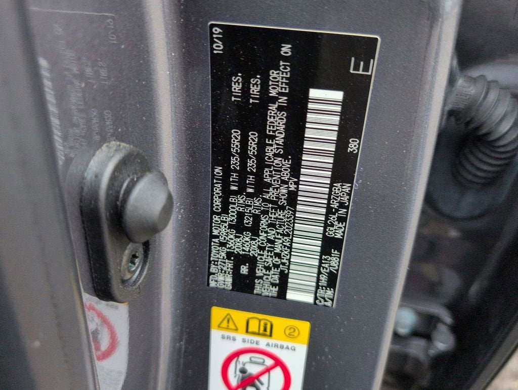 2020 Lexus RX RX 350L