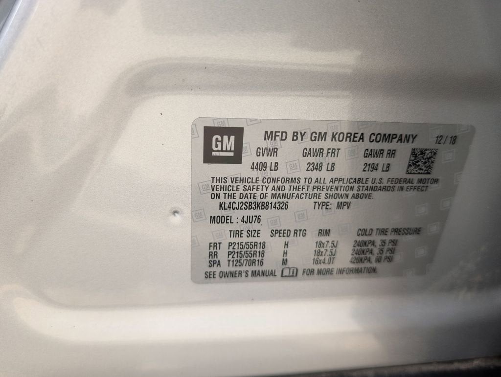 2019 Buick Encore Sport Touring