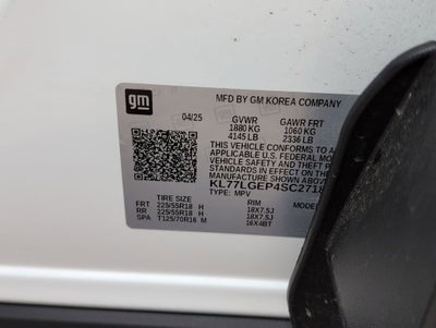 2025 Chevrolet Trax 1RS