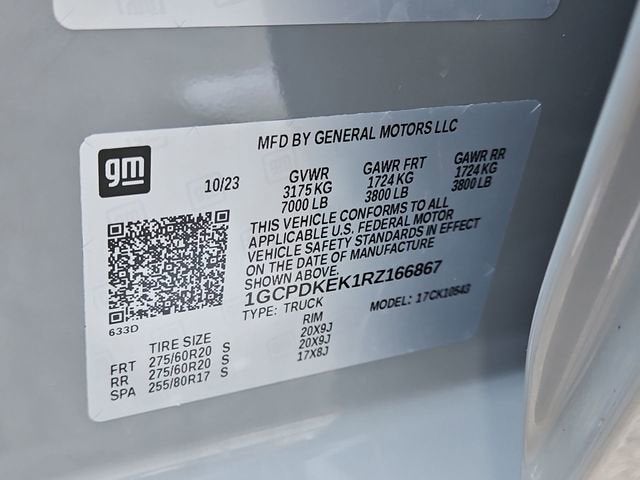 2024 Chevrolet Silverado 1500 LT (2FL)