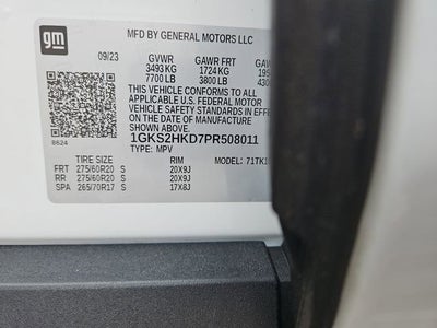 2023 GMC Yukon XL AT4