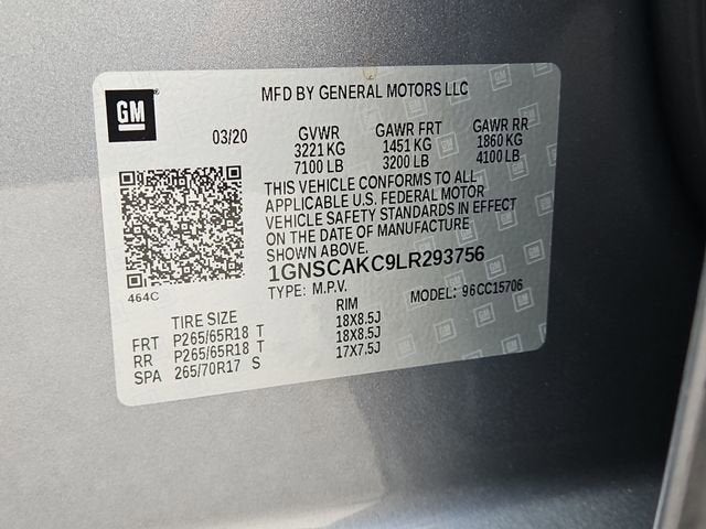 2020 Chevrolet Tahoe LS