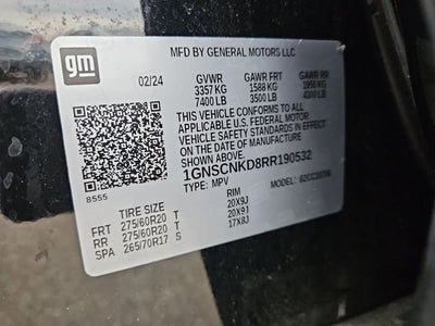 2024 Chevrolet Tahoe LT