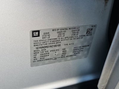 2017 Cadillac XT5 Luxury AWD