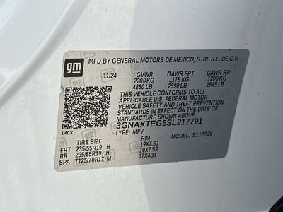 2025 Chevrolet Equinox RS