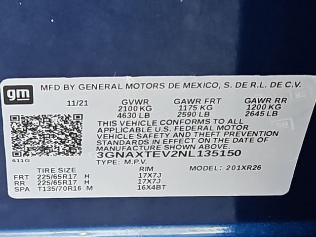 2022 Chevrolet Equinox LT