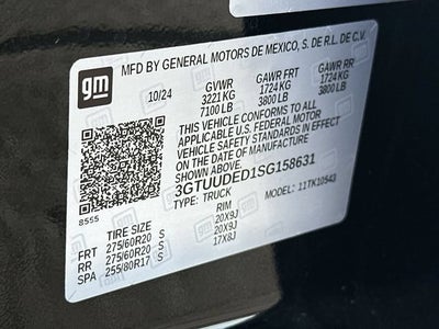 2025 GMC Sierra 1500 SLT