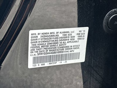 2016 Acura MDX w/Tech