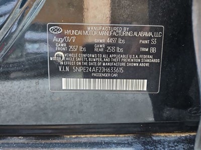 2018 Hyundai Sonata SE