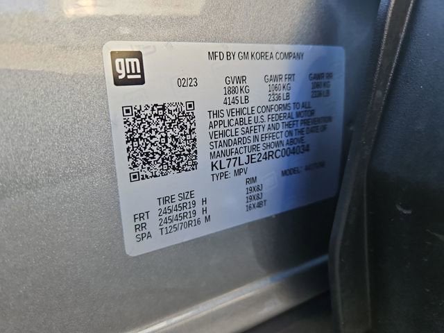 2024 Chevrolet Trax 2RS